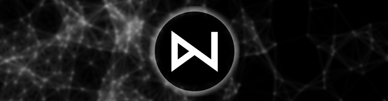 The Developers Network banner: a white DN monogram inside a black circle over a monochrome network of connected points.